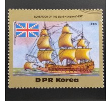Северная Корея (КНДР) 1983. Корабли (6109)