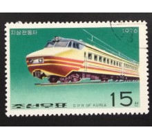 Северная Корея (КНДР) 1988. Поезда (6113)