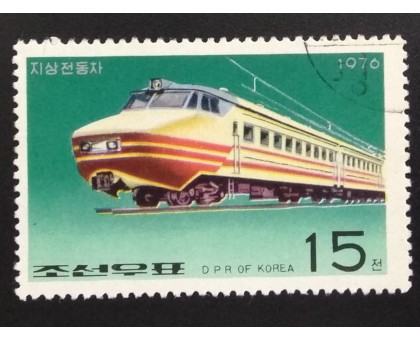 Северная Корея (КНДР) 1988. Поезда (6113)