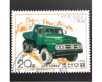 Северная Корея (КНДР) 1988. Автомобили (6114)