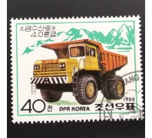 Северная Корея (КНДР) 1988. Автомобили (6115)