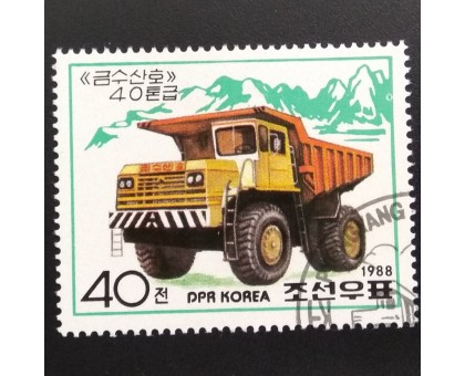 Северная Корея (КНДР) 1988. Автомобили (6115)