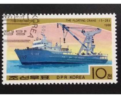 Северная Корея (КНДР) 1988. Корабли (6117)