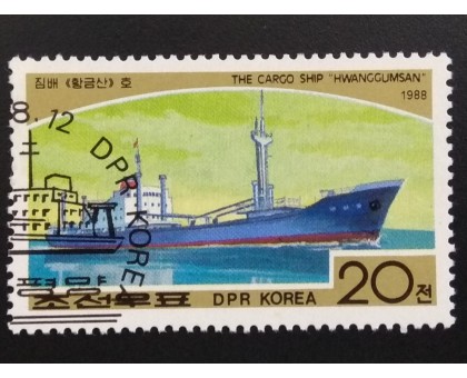 Северная Корея (КНДР) 1988. Корабли (6119)
