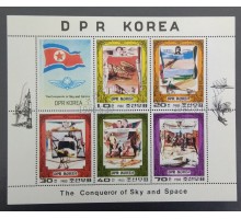 Северная Корея (КНДР) 1980. Авиация. Блок (Б188)