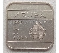 Аруба 5 флоринов 1995-2005