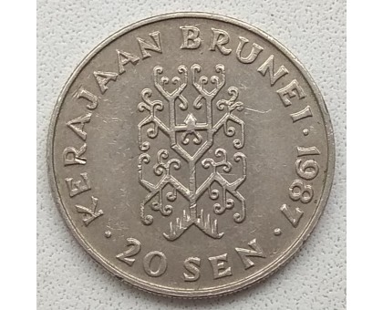 Бруней 20 сенов 1977-1993