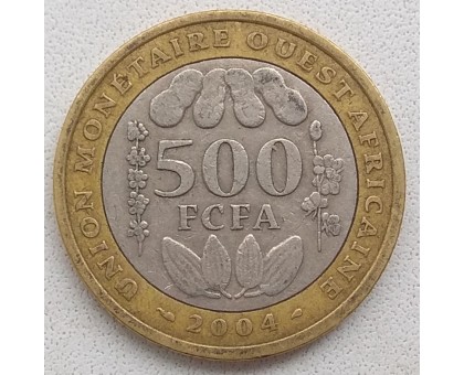 Западная Африка 500 франков 2003-2010