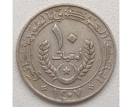 Мавритания 10 угий 1973-2003
