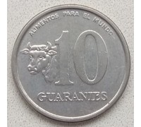 Парагвай 10 гуарани 1978-1988