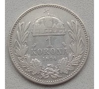 Венгрия 1 крона 1894 серебро