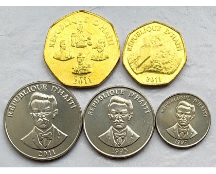 Гаити 1995-2011. Набор 5 шт