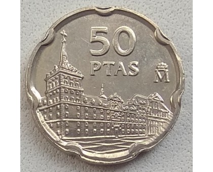Испания 50 песет 1997. Хуан де Эррера