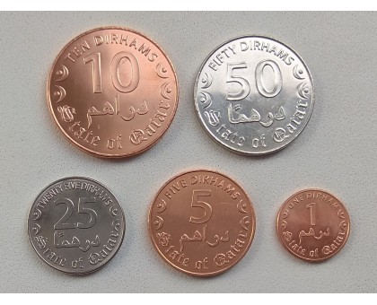 Катар 2016. Набор 5 монет