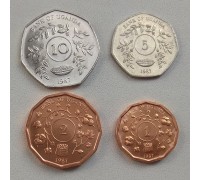 Уганда 1987. Набор 4 монеты