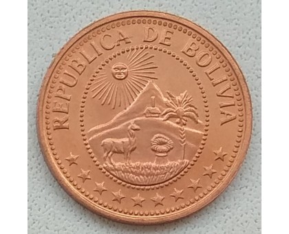 Боливия 10 сентаво 1965-1973