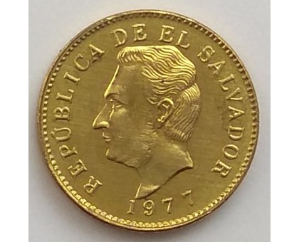 Сальвадор 1 сентаво 1976-1977