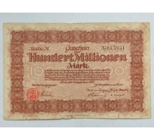 Германия (Рейнланд) 100000000 1923 нотгельд 