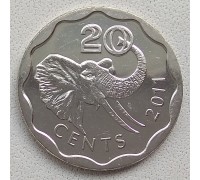 Свазиленд 20 центов 2011