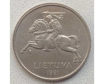 Литва 5 лит 1991