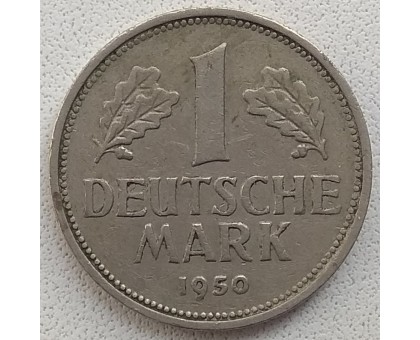 Германия (ФРГ) 1 марка 1950 F