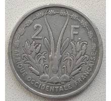 Французская Западная Африка 2 франка 1948-1955
