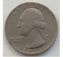 США 25 центов 1971