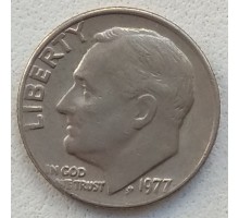 США 10 центов 1977