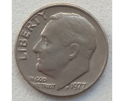 США 10 центов 1977
