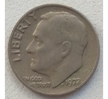 США 10 центов 1972