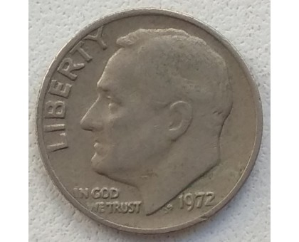 США 10 центов 1972