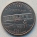 США 25 центов 2001. Штаты и территории. Северная Каролина
