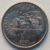 США 25 центов 2002. Штаты и территории. Индиана 