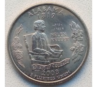 США 25 центов 2003. Штаты и территории. Алабама 