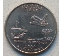 США 25 центов 2004. Штаты и территории. Флорида 