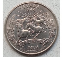 США 25 центов 2006. Штаты и территории. Невада 