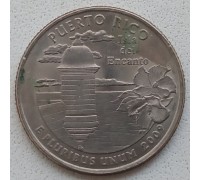 США 25 центов 2009. Штаты и территории. Пуэрто-Рико