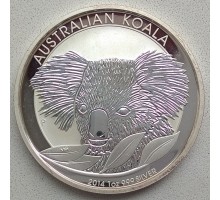 Австралия 1 доллар 2014. Австралийская Коала серебро