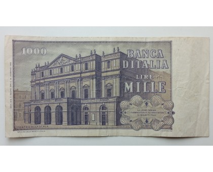Италия 1000 лир 1969