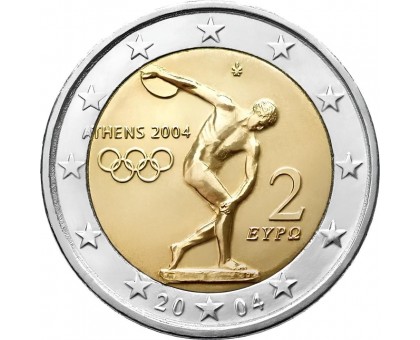 Греция 2 евро 2004. XXVIII летние Олимпийские Игры, Афины 2004