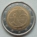 Испания 2 евро 2009. 10 лет монетарной политики ЕС (EMU) и введения евро