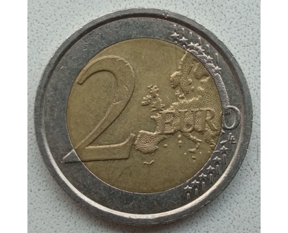 Италия 2 евро 2012. 10 лет наличному обращению евро