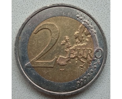 Франция 2 евро 2007. 50 лет подписания Римского договора