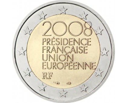 Франция 2 евро 2008. Председательство Франции в Европейском Союзе
