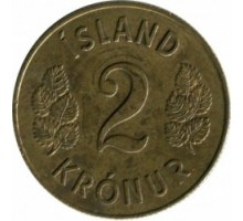 Исландия 2 кроны 1958-1966