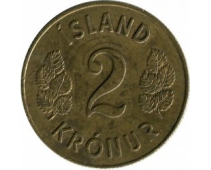 Исландия 2 кроны 1958-1966