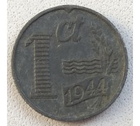 Нидерланды 1 цент 1944