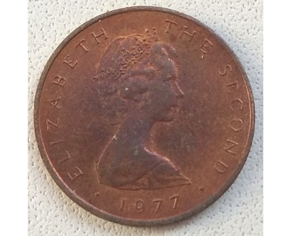 Остров Мэн 1/2 пенни 1977. ФАО