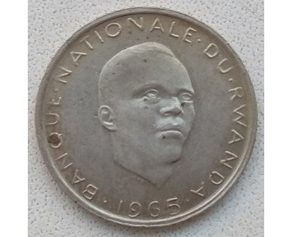 Руанда 1 франк 1964-1965