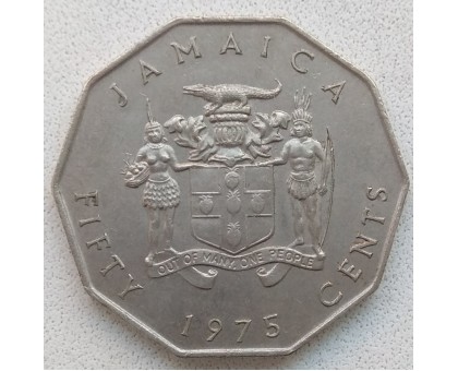 Ямайка 50 центов 1975-1990
